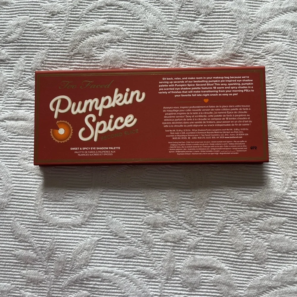 Too Faced Pumpkin Spice Second Slice Palette - Picture 3 of 5